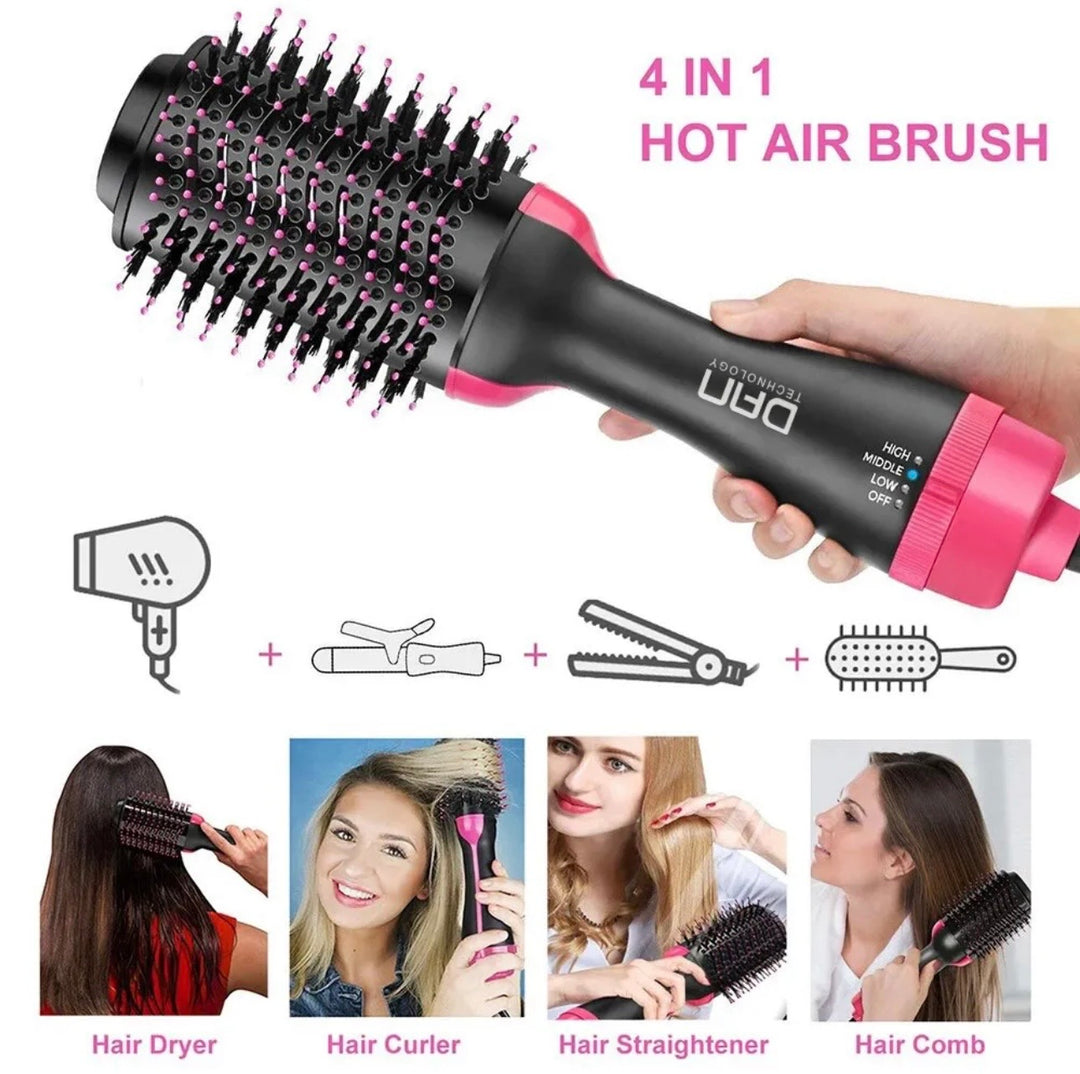 One Step Hot Air Brush – Hair Dryer & Volumizer Styler