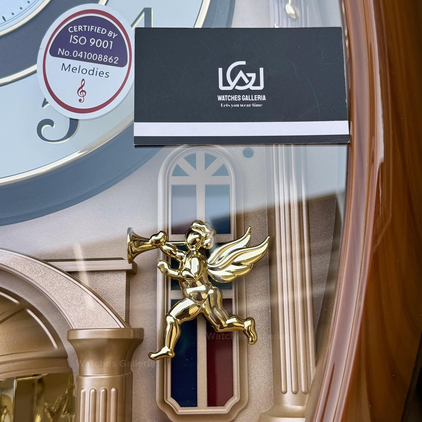 Power Melodies Music & Pendulum Wall Clock Reference No: 6251JRMKS1