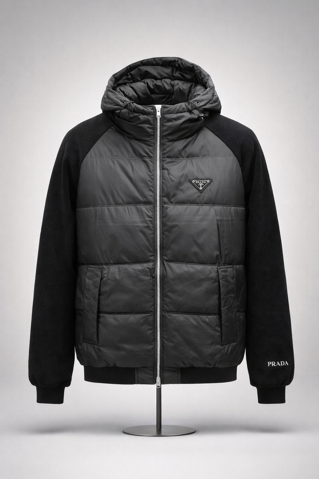 Prada Puffer Hoodie Jacket