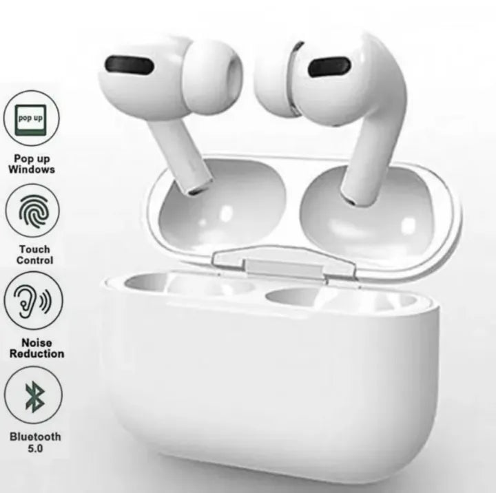 Pro White TWS Airpods Sound & High Quality Touch SensORE